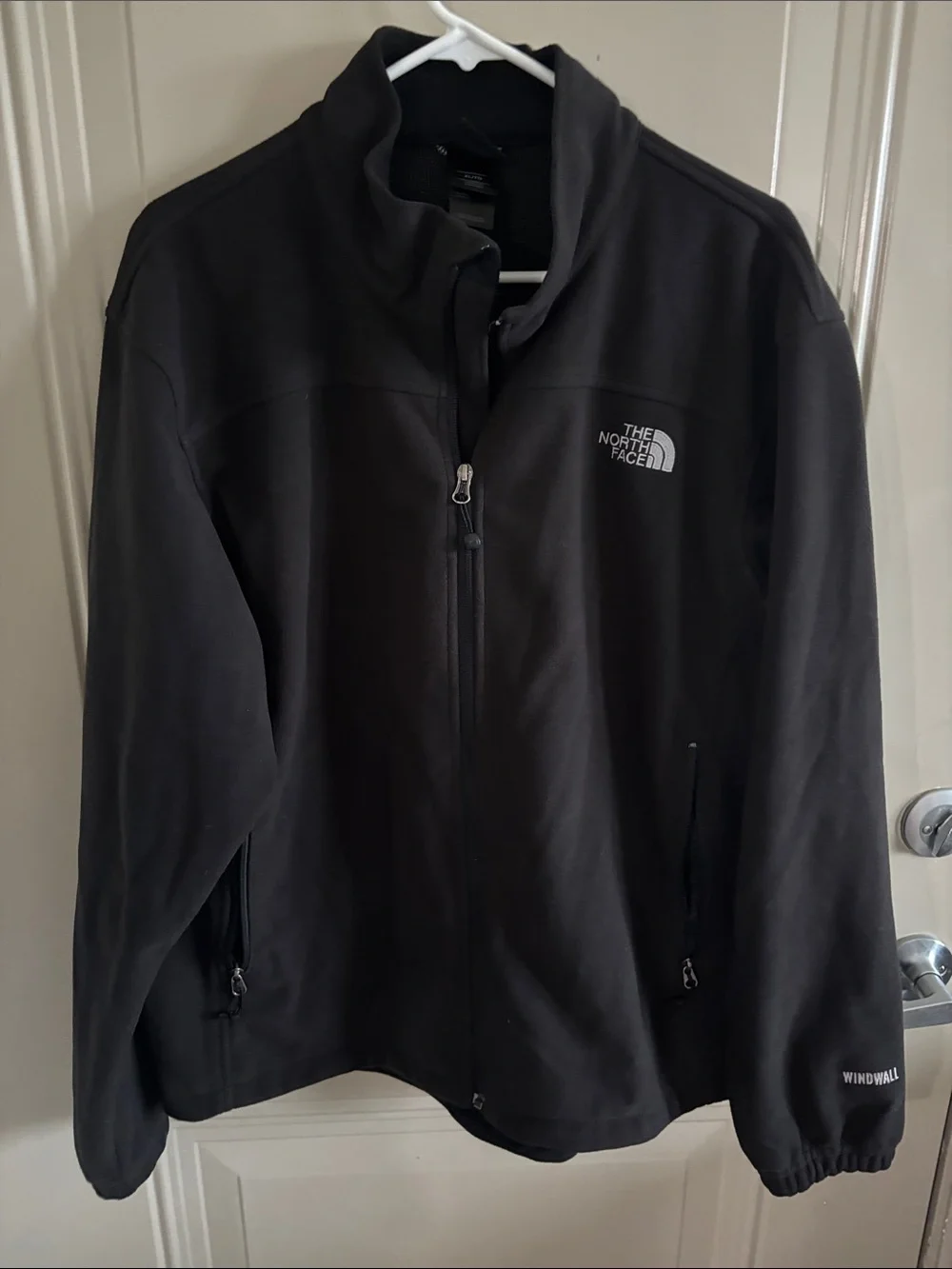 The North Face Black WindWall Full-Zip Performance Jacket